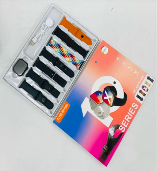 Series 10 Smart Watch With Seven Straps - Amoled Display (TLTM- M1000)