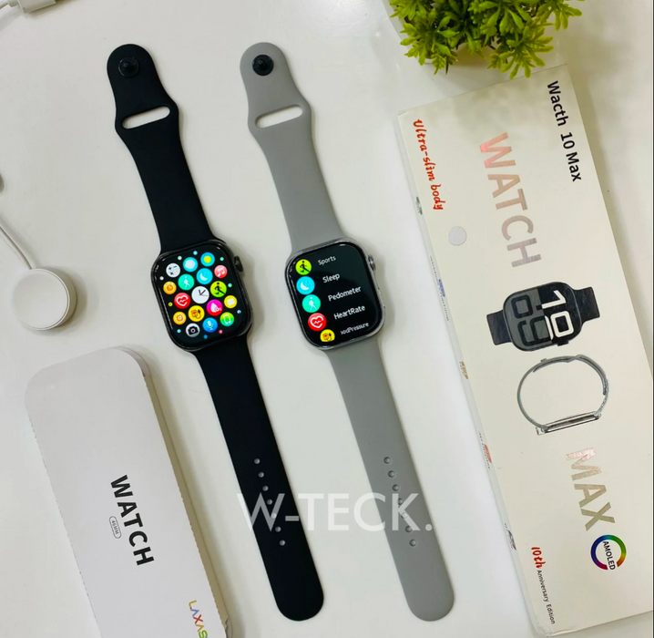 Watch 10 Max | New Series 10 Smart Watch | Stainless Steel