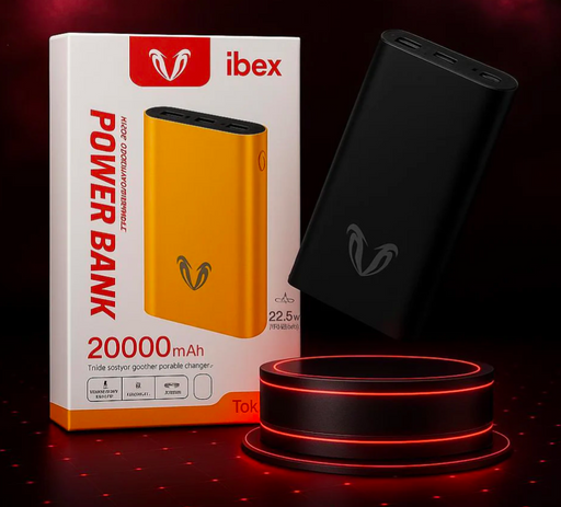 IBEX  POWER BANK 20000mah battery